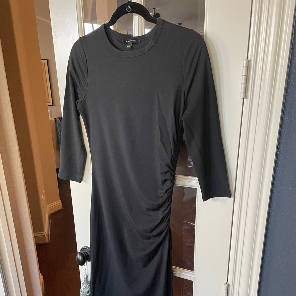 NWOT black body con dress